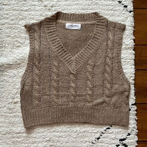 Carly Jean Los Angeles Sweater Vest